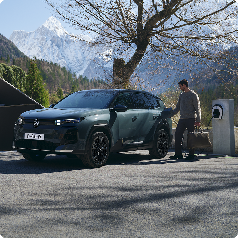 elektrinis C5 Aircross - krovimas